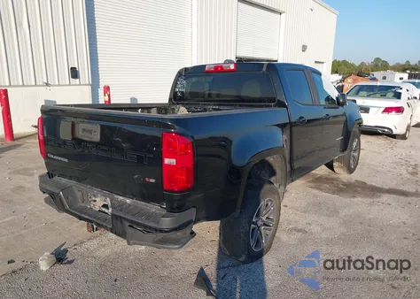 2021 Chevrolet Colorado 2Wd Short Box Wt из США, поврежденный, VIN 1GCGSBEN5M1210571